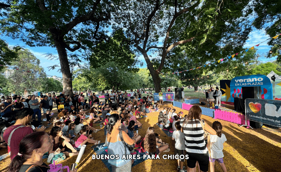 VERANO EN LAS PLAZAS BUENOS AIRES PARA CHICOS VERANO EN LA CIUDAD